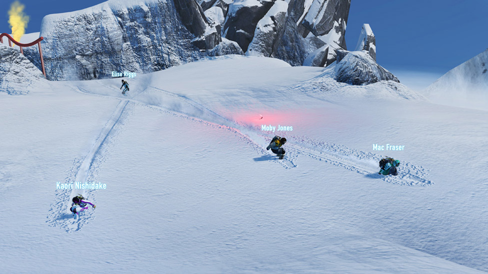 ssx snowboarding game
