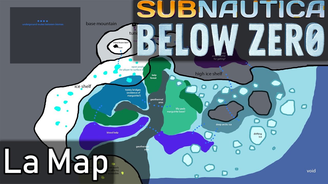 subnautica biome map